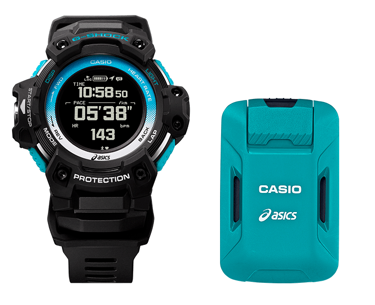 kit de rloj g-shock y dispositivo con sensores y gps para deportistas y entrenamiento personal GSR-H1000AS-SET