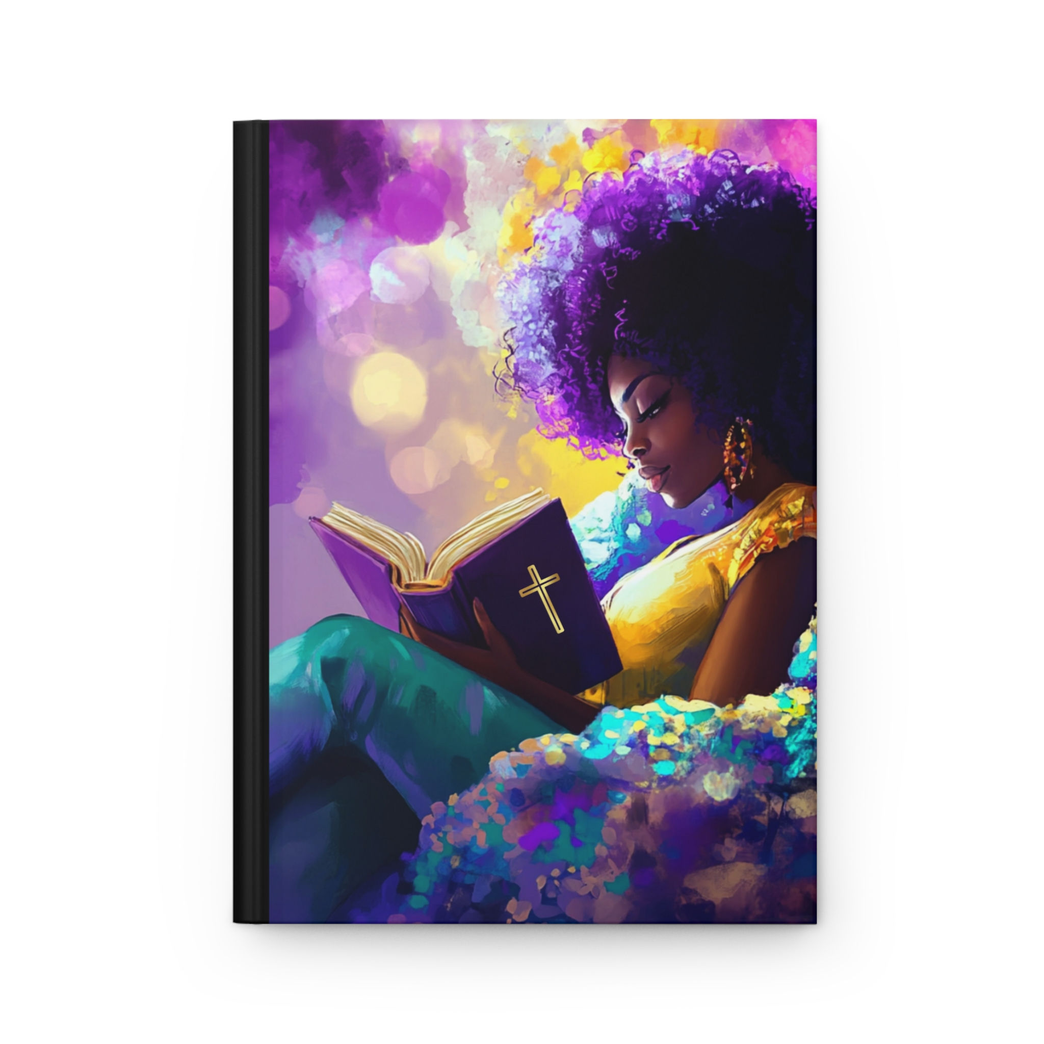 "Soulful Reflections", Hardcover Lined Journal, V3