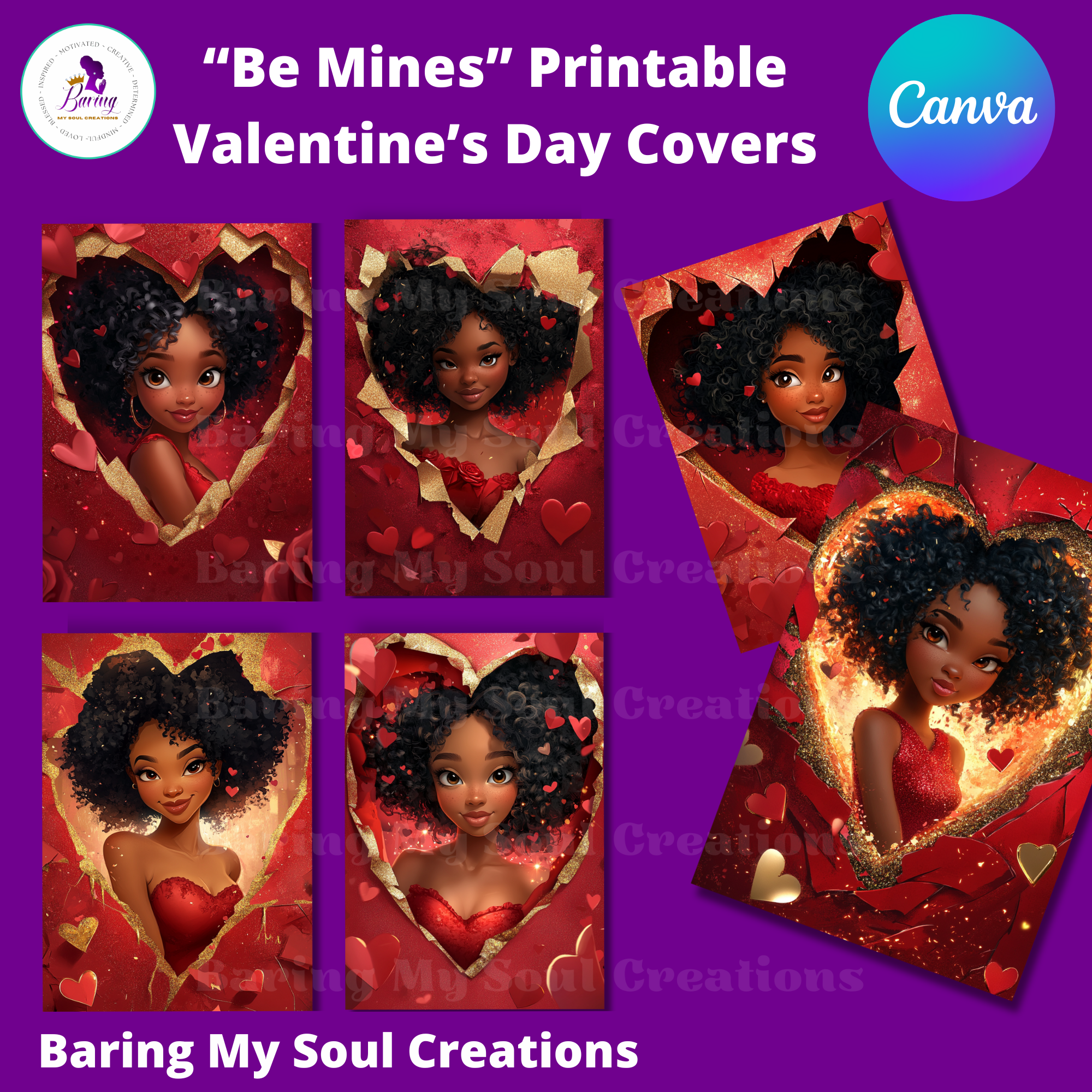 "Be Mines" Valentine's Day Greeting Card Covers