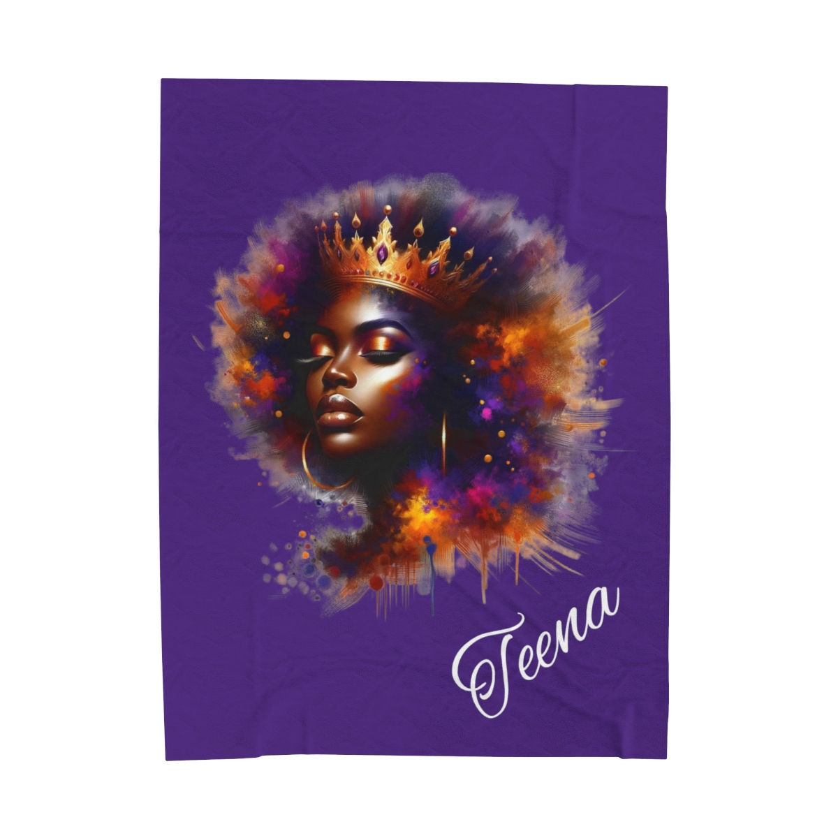 Customized Velveteen Plush Blanket