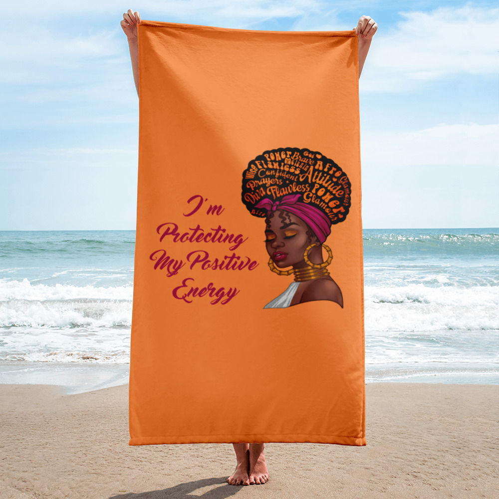 Loving Me Beach Towel
