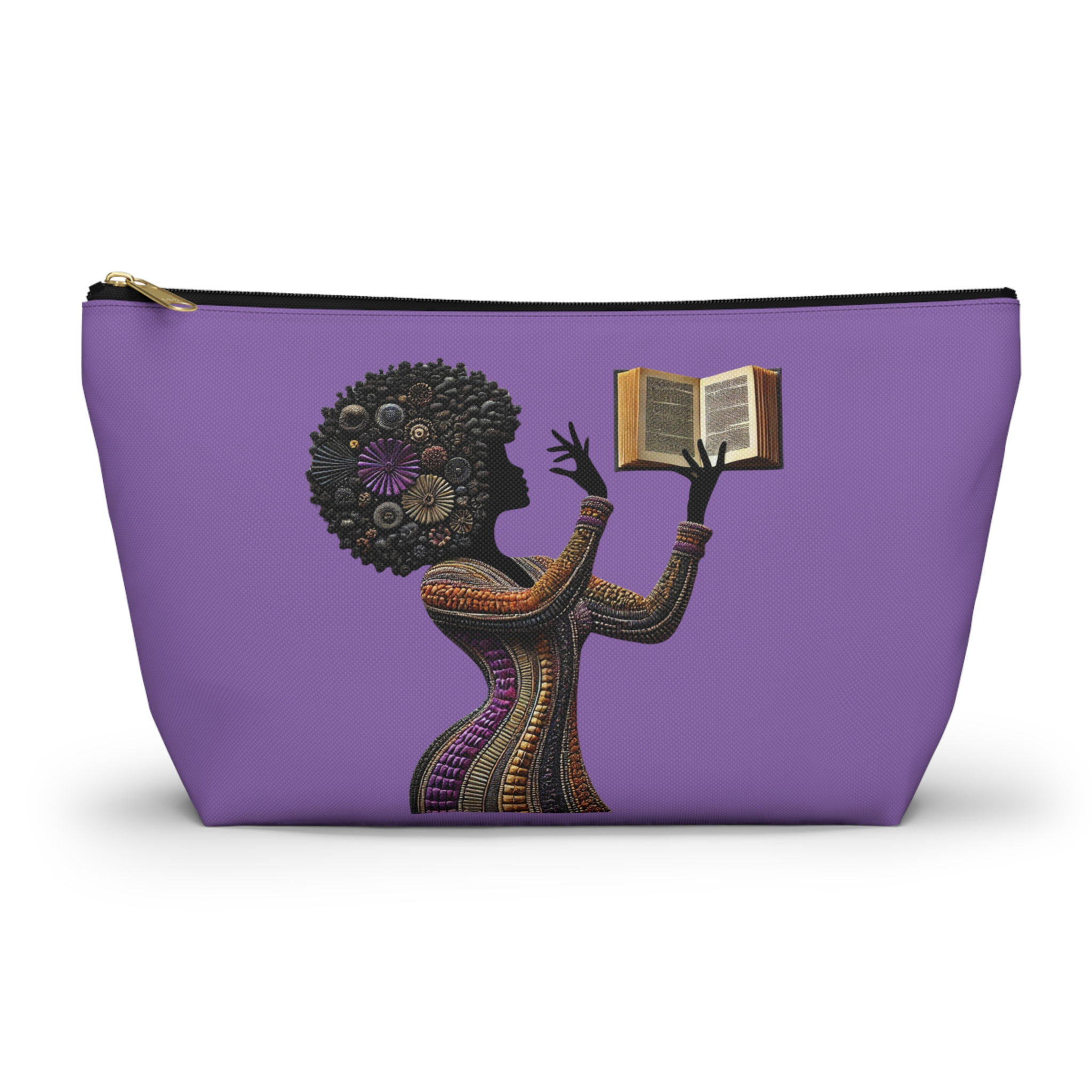 AfroCentric Bead Art Accessory Pouch - V2