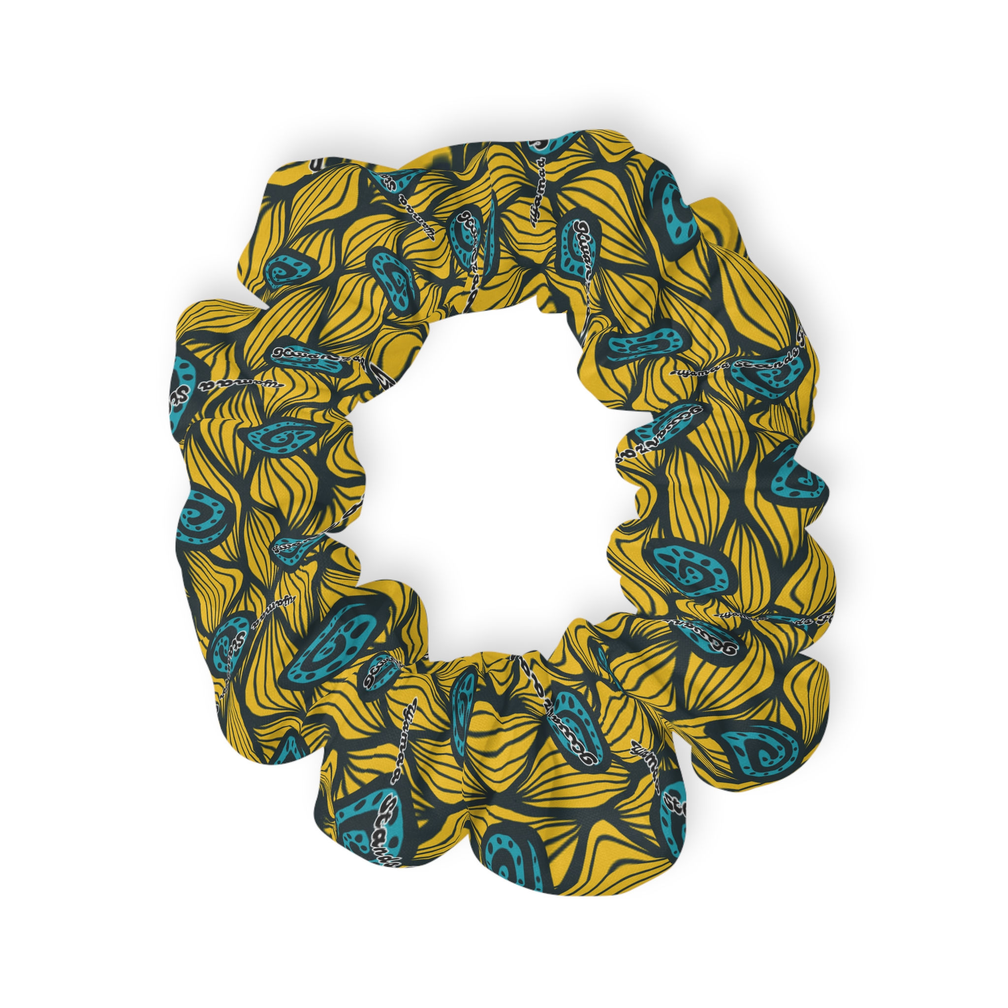 Kwanzaa Ujamaa AfroCentric Scrunchie