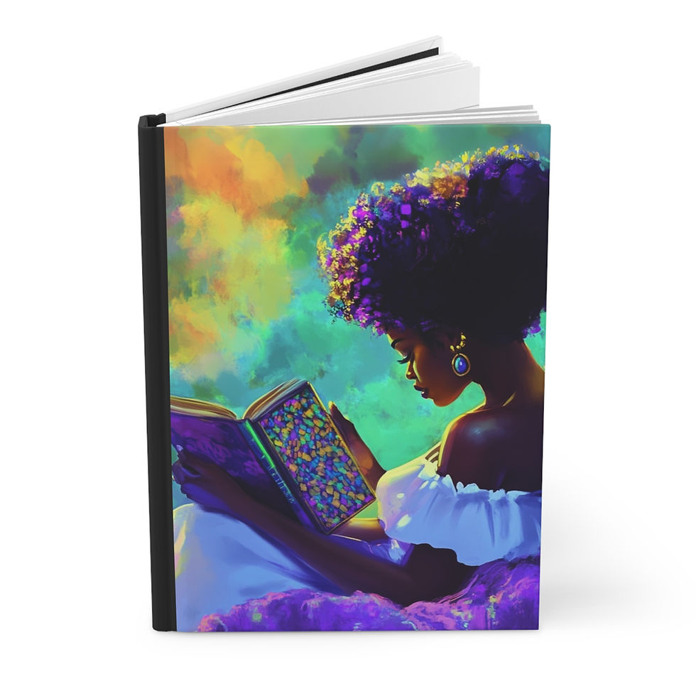 Thumbnail: "Soulful Reflections" Hardcover Lined Journal, V2