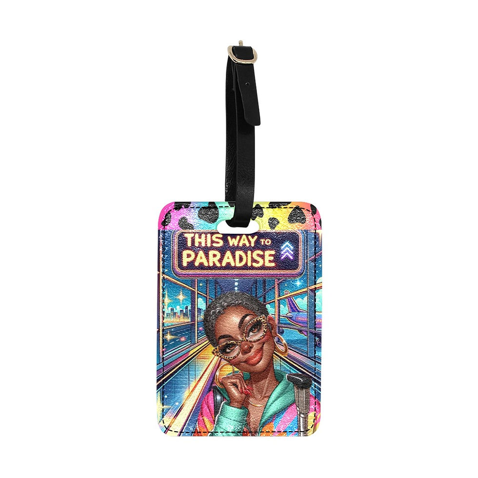 Personalized Luggage Tag Design 2 Luggage Tag