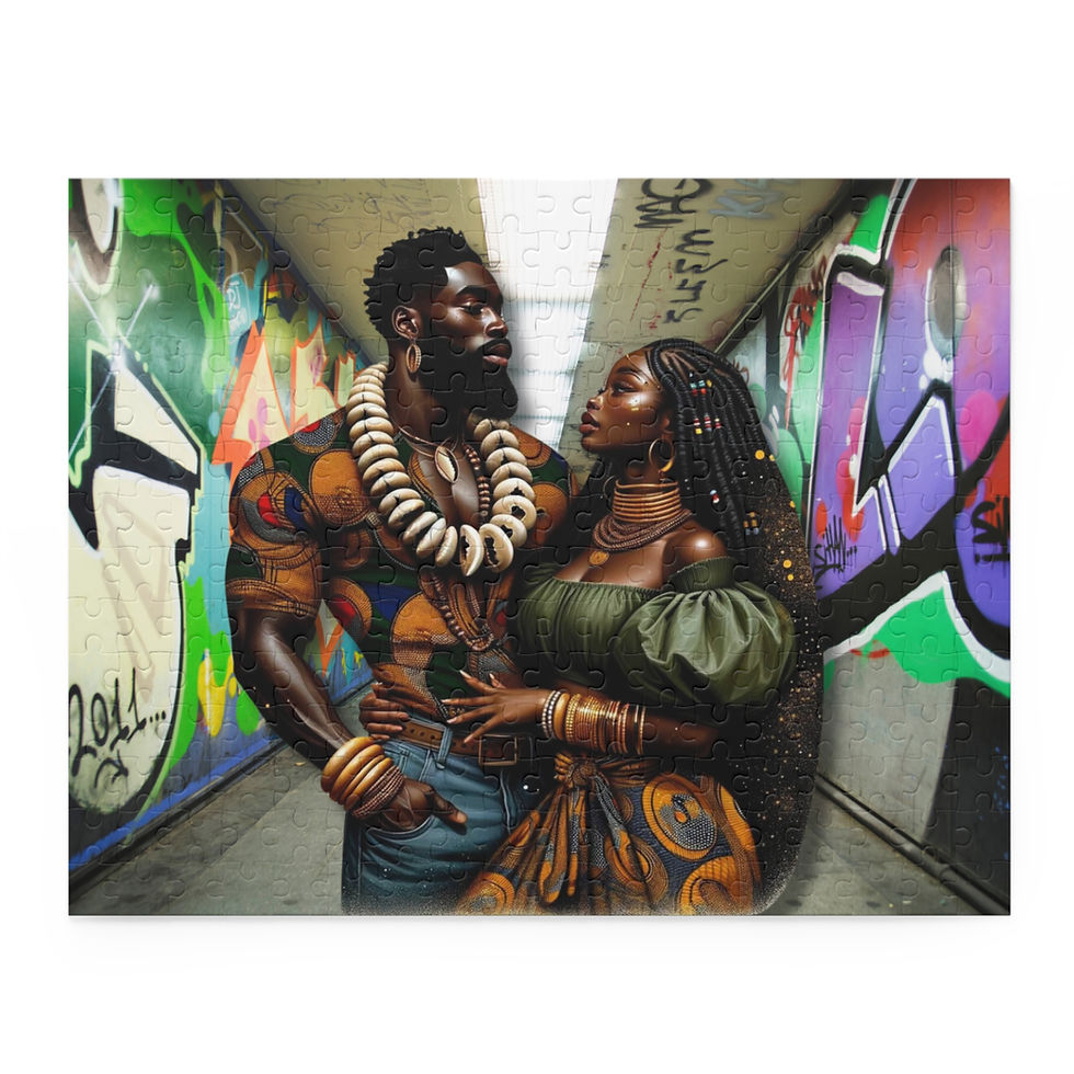 Thumbnail: Copy of Black Love Is Puzzle (120, 252, 500-Piece), V5