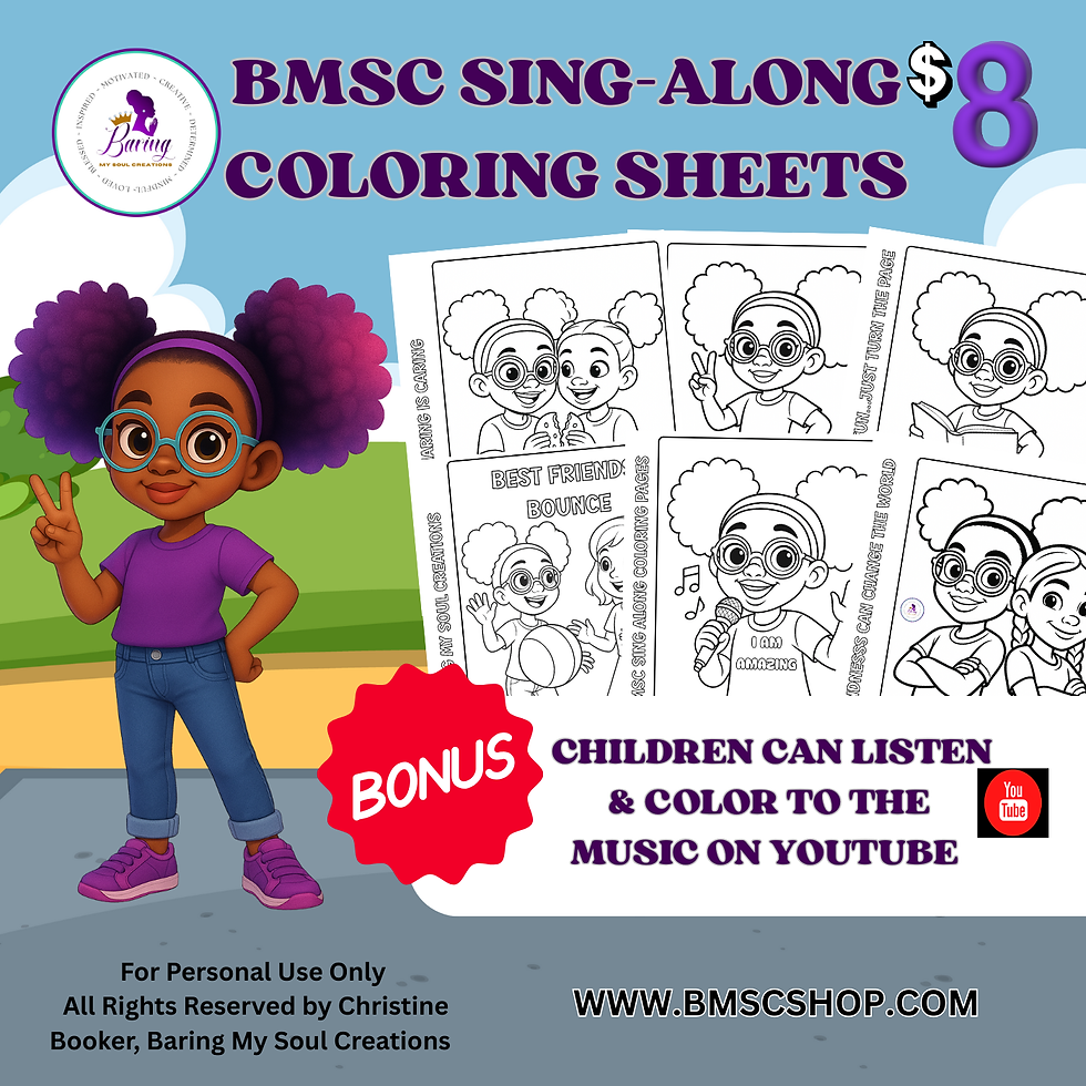 BMSC Sing-Along Coloring Sheets