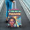 Thumbnail: This Way to Paradise Image 3 Luggage Cover/Medium 22"-25"