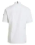 Kentaur Refibra Tech Short Sleeve Chef Jacket White Back