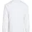 Thumbnail: Kentaur Concealed Popper Long Sleeve Chef Shirt White Back