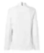 Kenatur Women's Long Sleeve Chef Jacket White Back