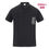 Thumbnail: Giblor's Nathan Short Sleeve Chef Jacket Black on White Background with Authorised Dealer Logo