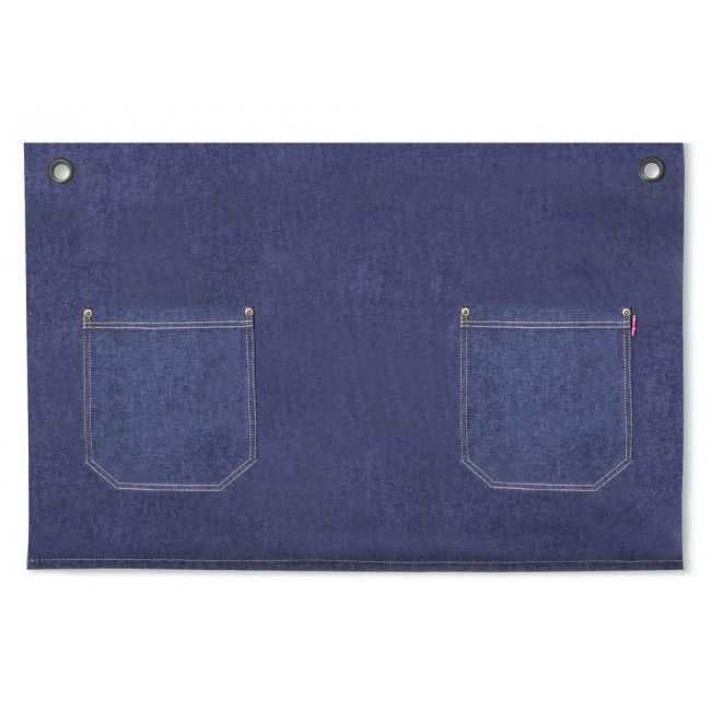 Thumbnail: Oliver Harvey Custom Waist Apron Indigo Denim Flat