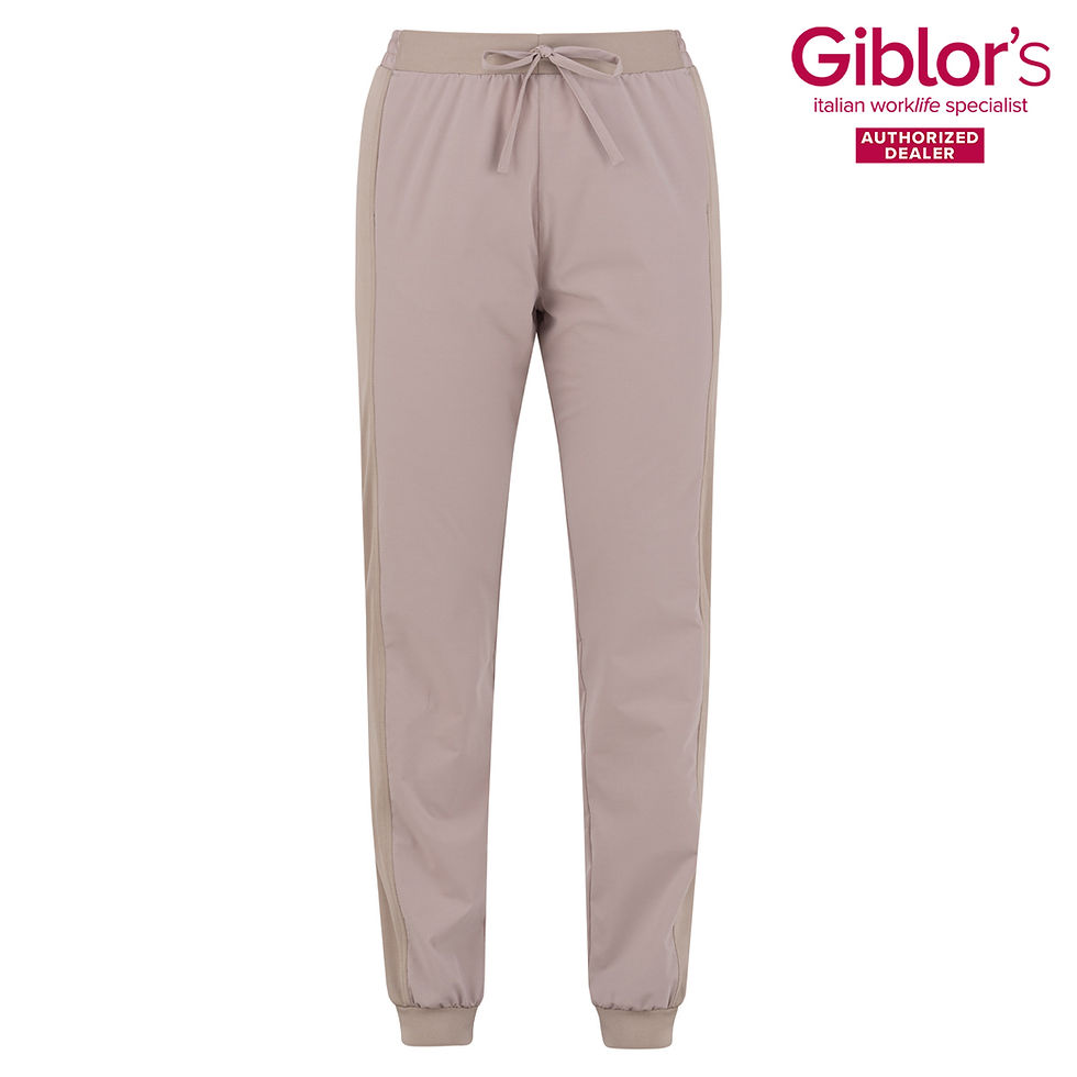 Thumbnail: Giblors Taylor Trousers Front Beige