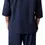 Thumbnail: Kentaur Kimono Chef Jacket Navy on Man Rear