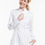 Thumbnail: Chaud Devant Monza Long Sleeve Woman's Chef Jacket White Front