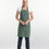 Thumbnail: Chaud Devant Indian Summer Collection Bib Apron Moss Green