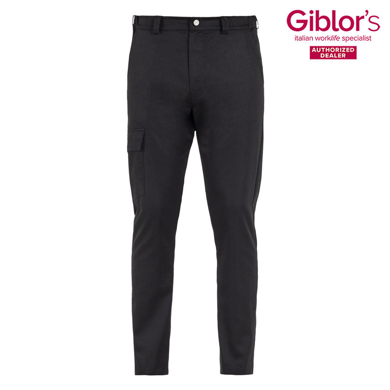 Giblor's Darko Trousers Front Black