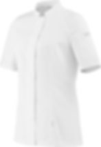 Lafont New Pepper Women's Short Sleeve Chef Jacket White Side