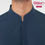 Thumbnail: Giblor's Ruben Men's Short Sleeve Chef Jacket Navy Collar Detail with Authorised Dealer Logo