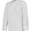 Thumbnail: Lafont Cardamone Long Sleeve Men's Shirt Style Chef Jacket White Side