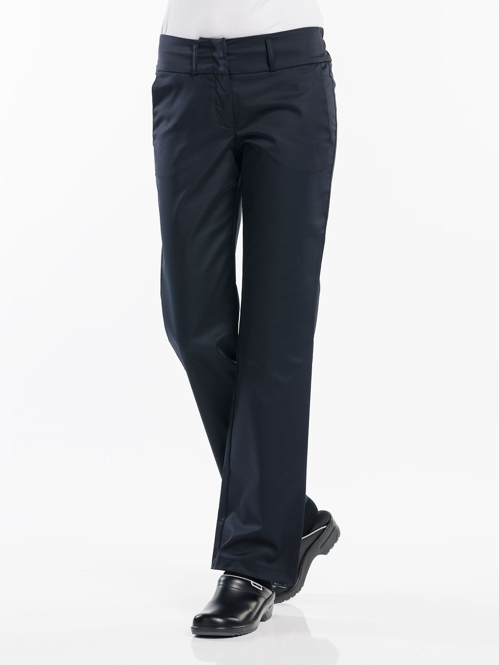 Chaud Devant Women's Classic Black Trouser Front