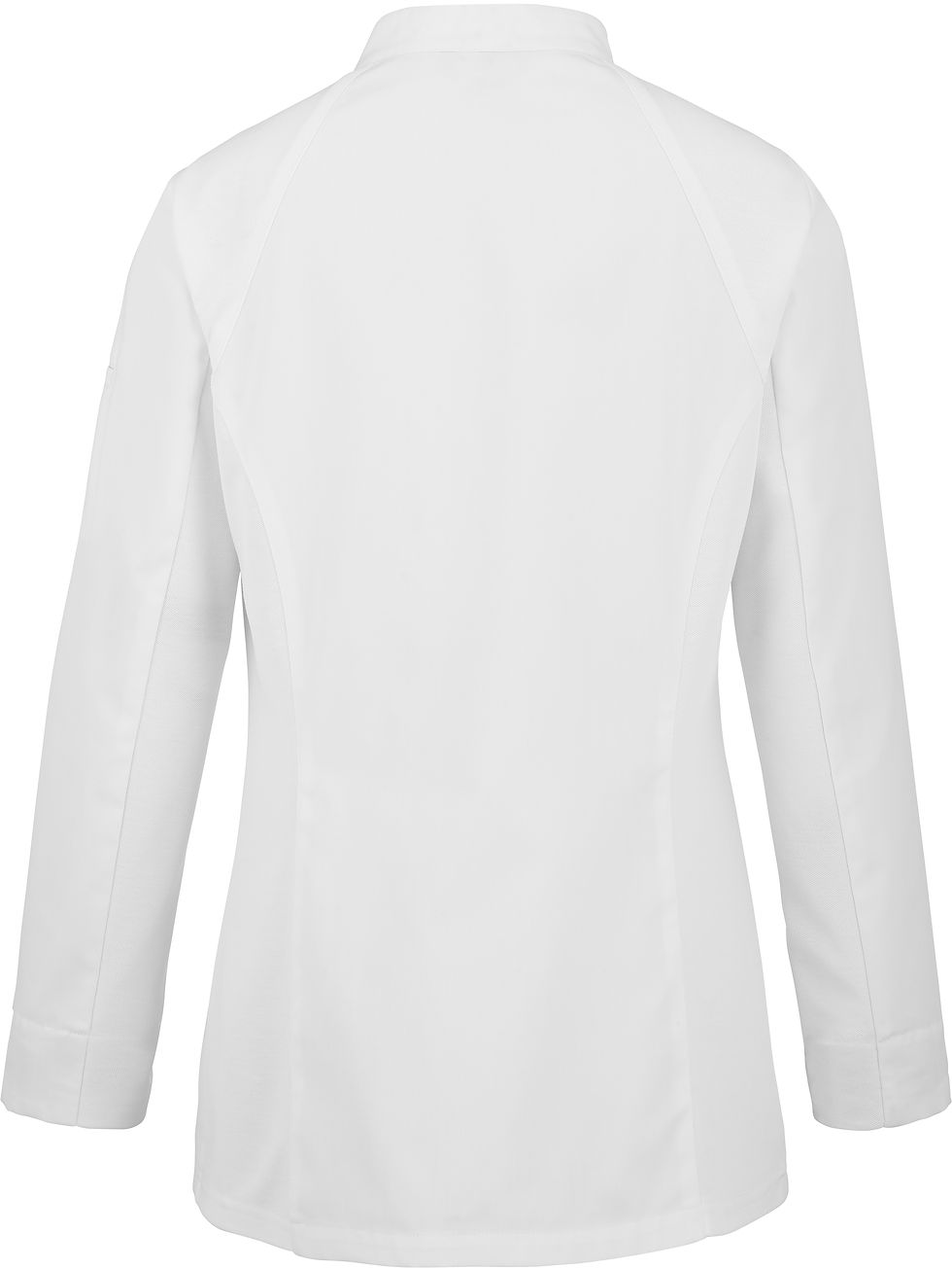 Thumbnail: Lafont Pepper Womens Chef Jacket White Back