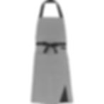 Lafont Ogonori 2-in-1 Bib/Waist Apron Houndstooth Front