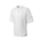 Oliver Harvey Stratford Men's Short Sleeve Chef Jacket White Front