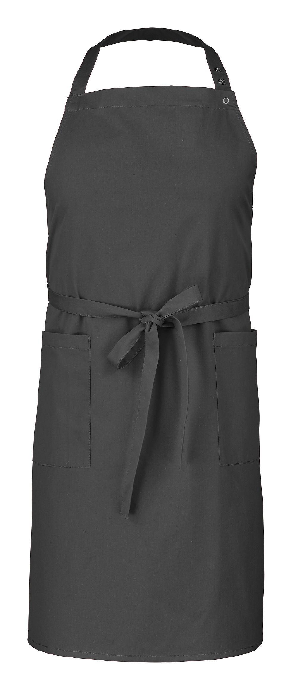 Lafont Galanga Bib Apron Charcoal Front