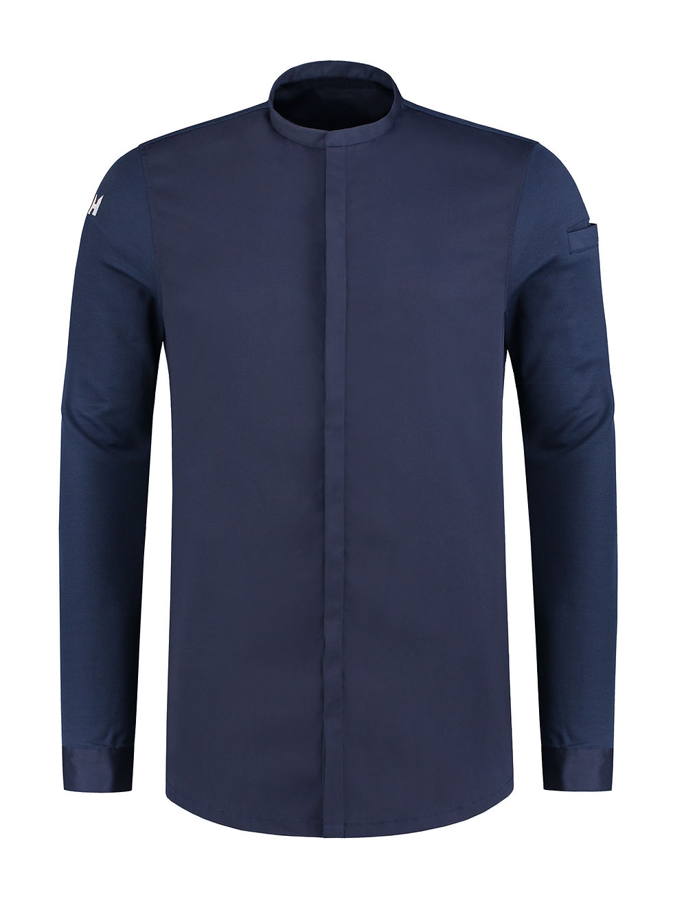 Thumbnail: Le Nouveau Chef Patriot Blue Julien Chef Jacket on White Background