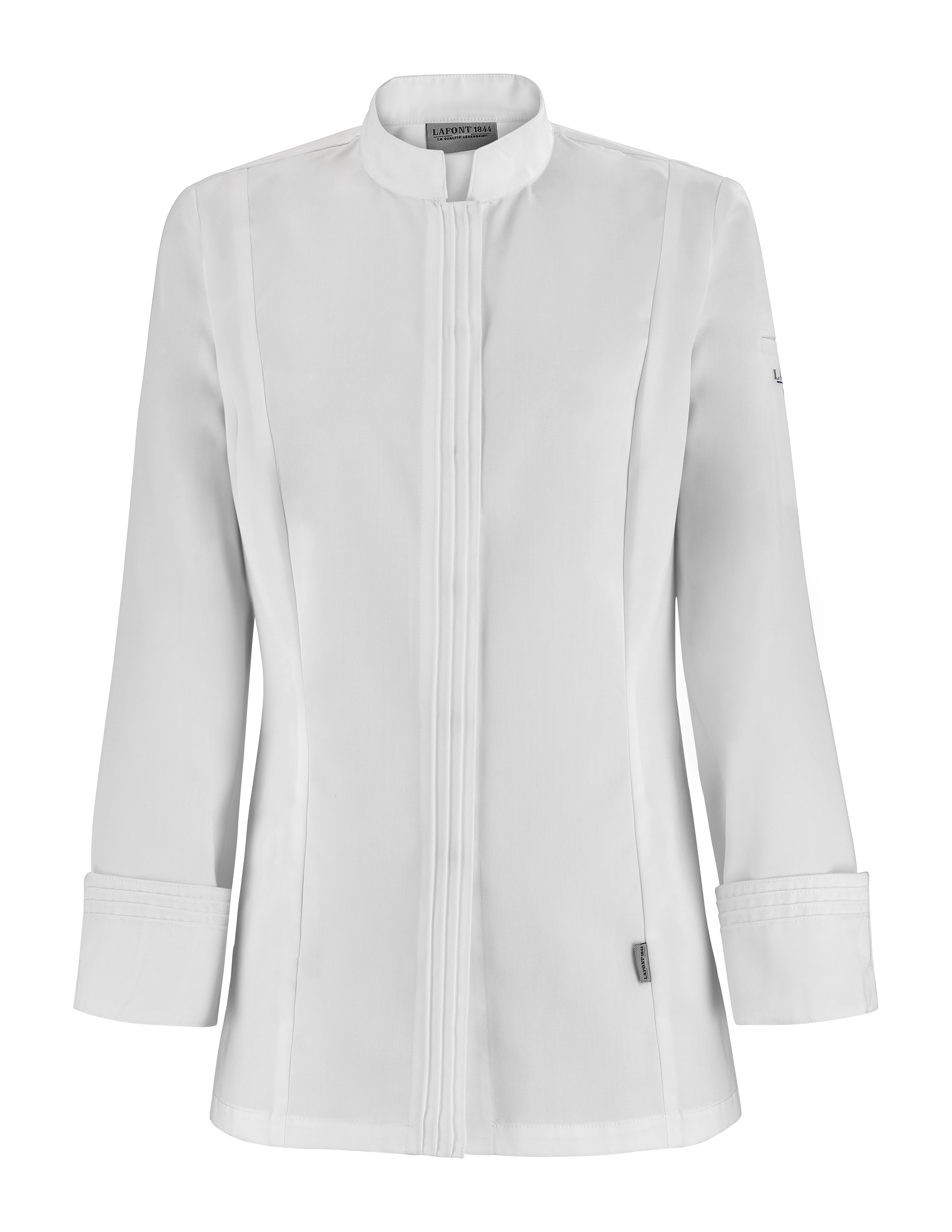 Lafont Cristal Long Sleeve Women's Prestige Chef Jacket White Front
