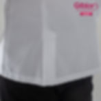 Thumbnail: Giblor's Dante White Chef Jacket Hem Line Detail with Authorised Dealer Logo