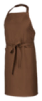 Thumbnail: Lafont Galanga Bib Apron Brown Side
