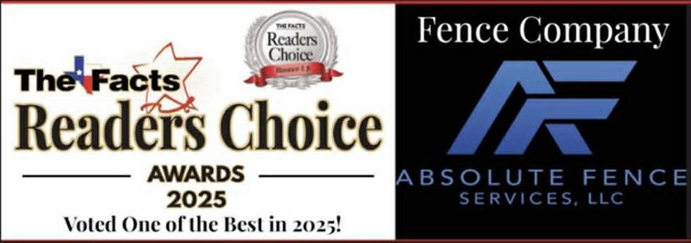 AFS Readers Choice 2025 award lake Jackson near me