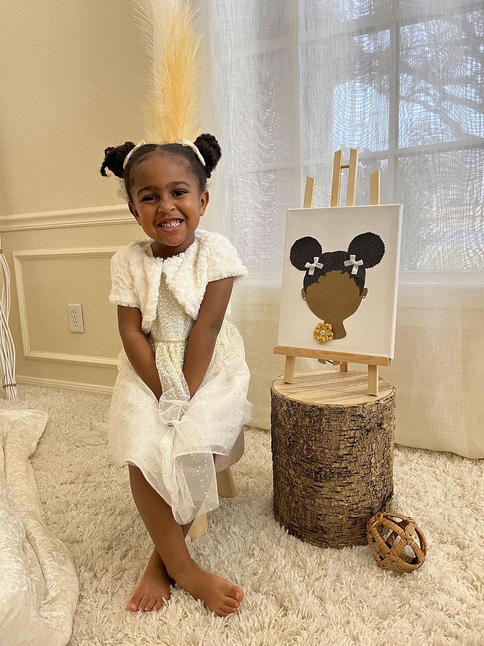 Thumbnail: Pretty Little Brown Girl | Nevaeh Puffs