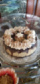 Kahlua Coffee Brownie Cheesecake