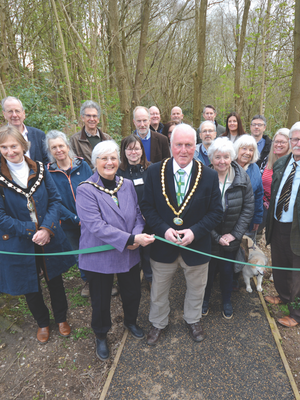 HURST FARM HERITAGE TRAIL IS NOW OFFICIALLY OPEN