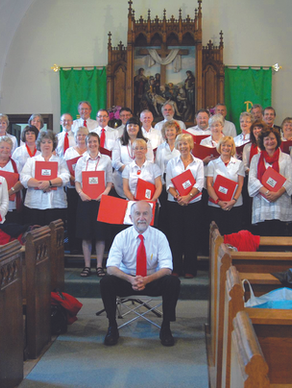 SHEFFIELD FOLK CHORALE AT BAKEWELL PARISH CHURCH FRIDAY, 11 JULY