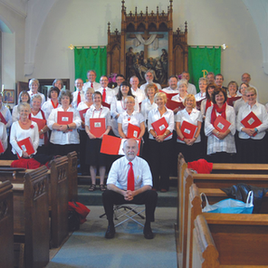 SHEFFIELD FOLK CHORALE AT BAKEWELL PARISH CHURCH FRIDAY, 11 JULY