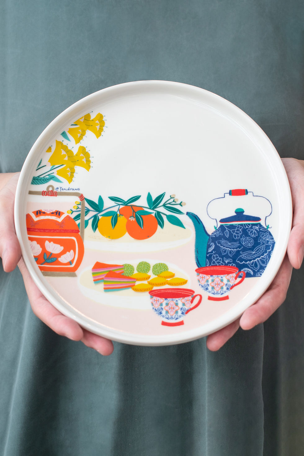 Yenidraws - Ceramic Plate