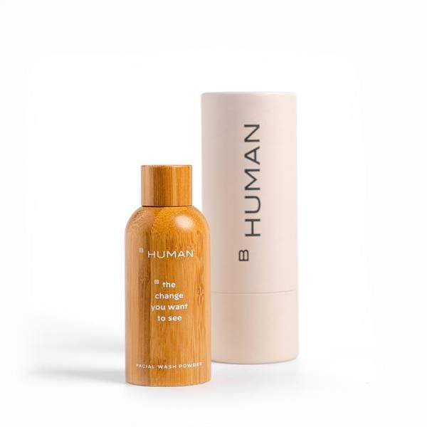 Bhuman - Facial Wash Powder (Bamboo Bottle)