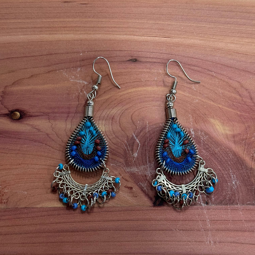 Thumbnail: DREAM CATCHER -Peruvian earrings