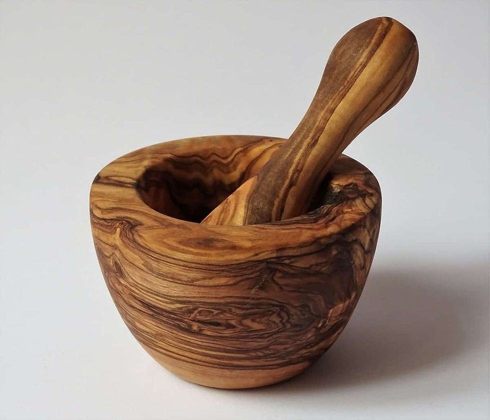 Thumbnail: Mortar in olive wood