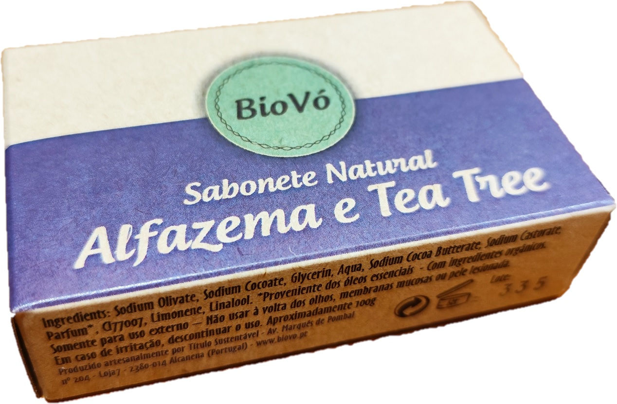 Biovó Lavender and Tea Tree Natural Soap