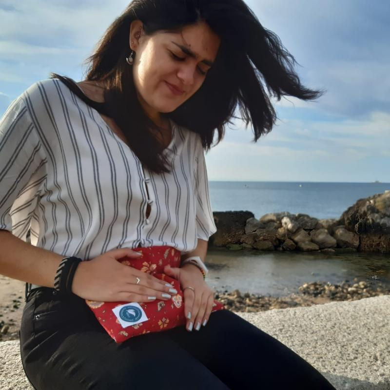 Miniatura: Almofada Térmica Terapêutica de Caroços de Azeitona