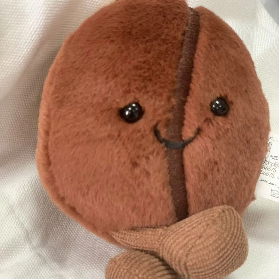 Thumbnail: MINI COFFEE BEAN BAG CHARM