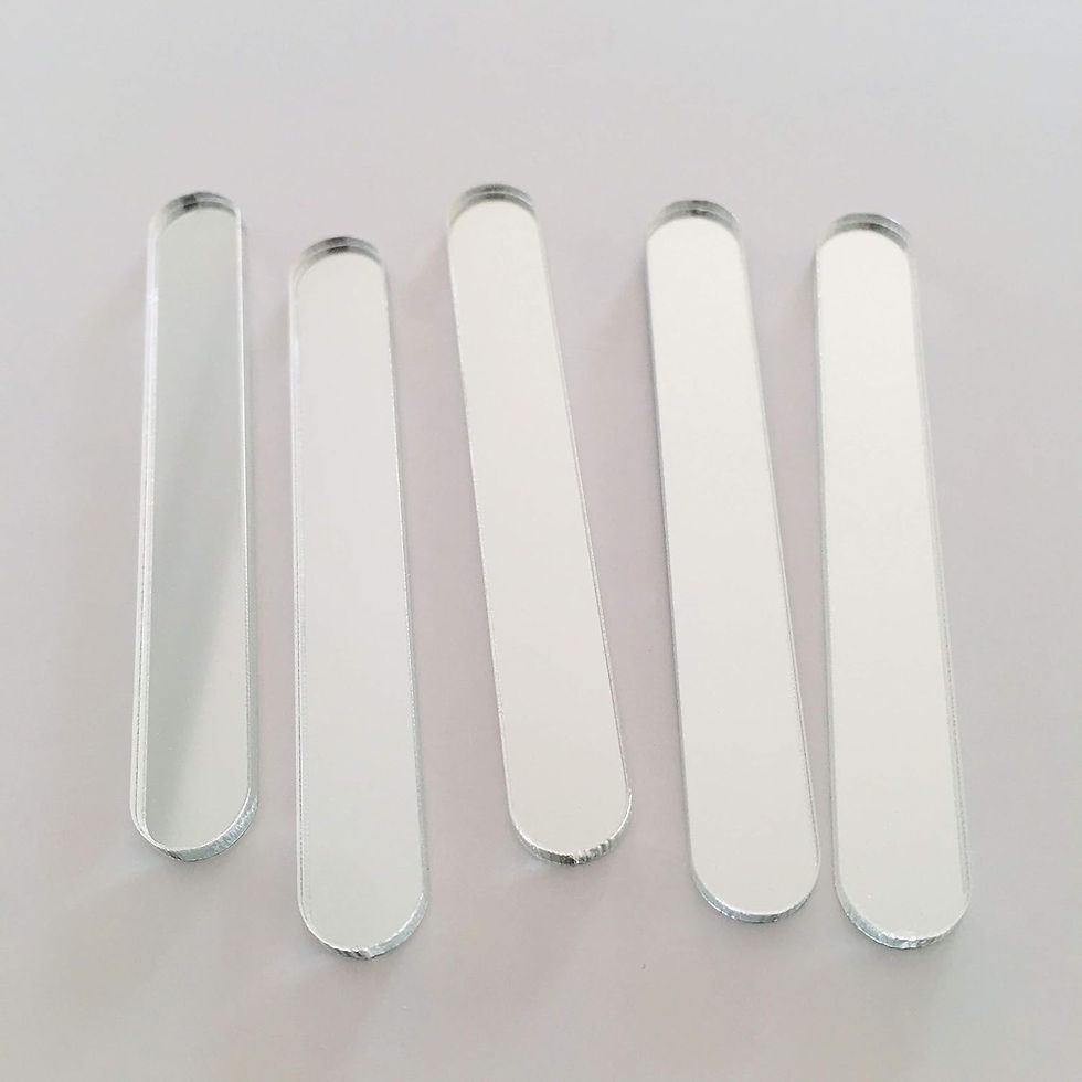 Thumbnail: MIRROR MINI ACRYLIC POPSICLE STICKS