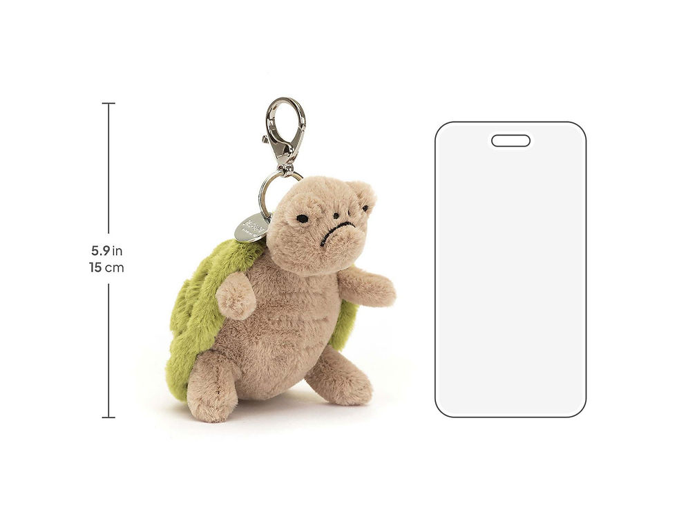 Thumbnail: BARNABY BITTER-SHELL BAG CHARM