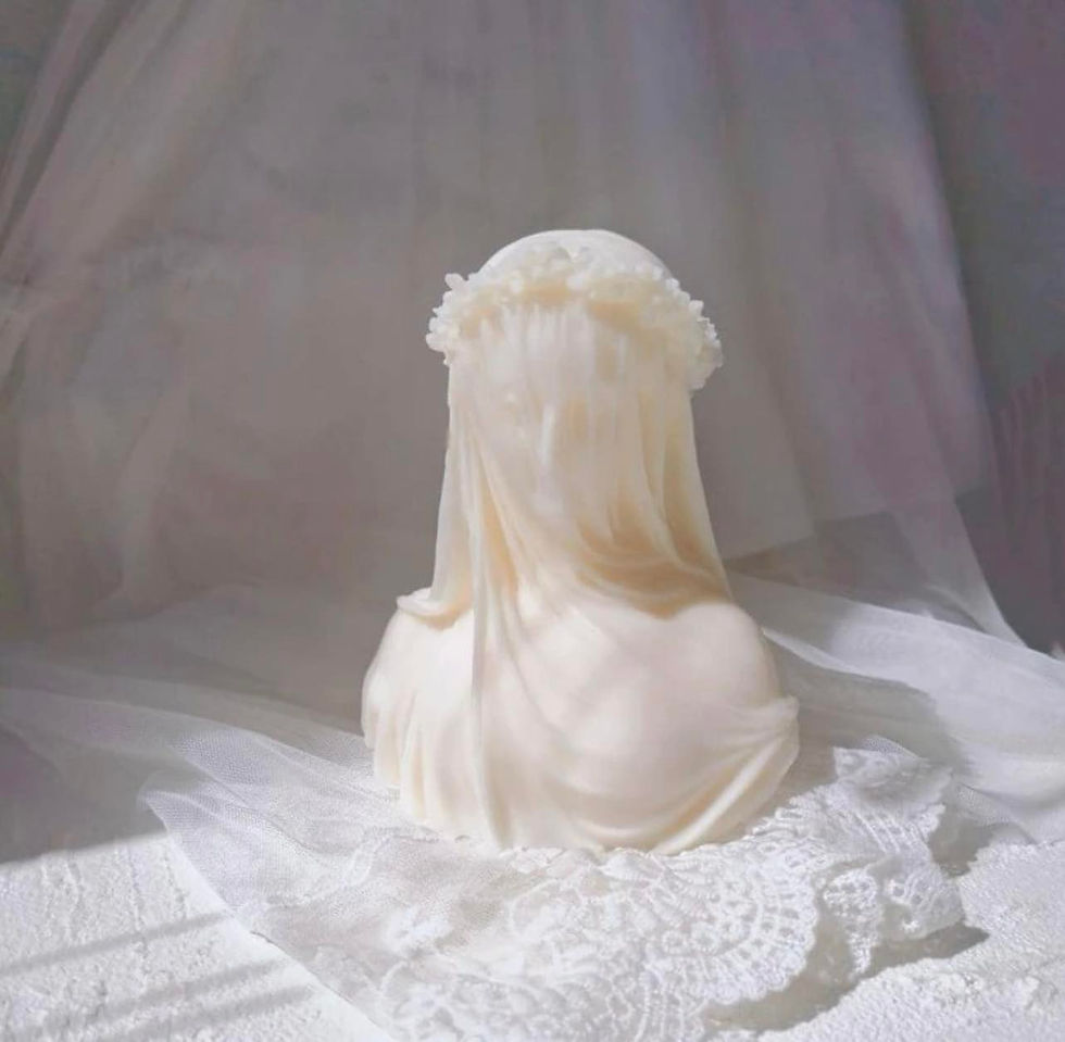 SMALL VEILED LADY SILICONE MOLD